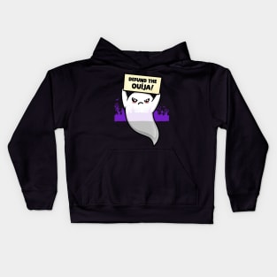 Funny Original Kawaii Halloween Activist Cute Ghost Kids Hoodie